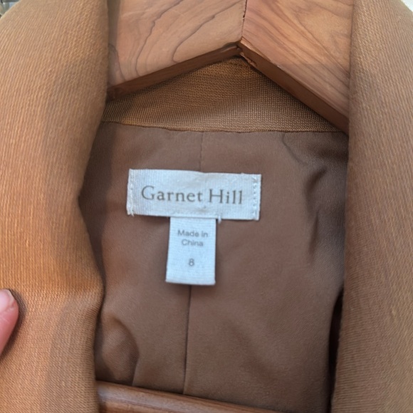 Garnet Hill Knit Relaxed Blazer, Size L - Picture 5 of 9